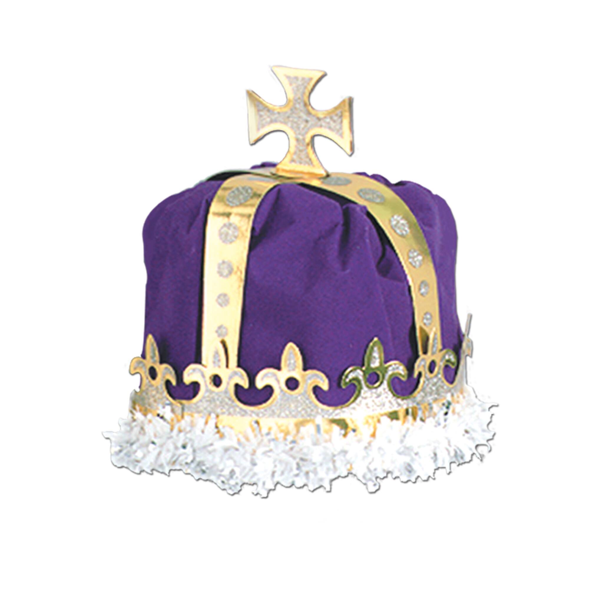 Beistle Purple Royal King's Crown